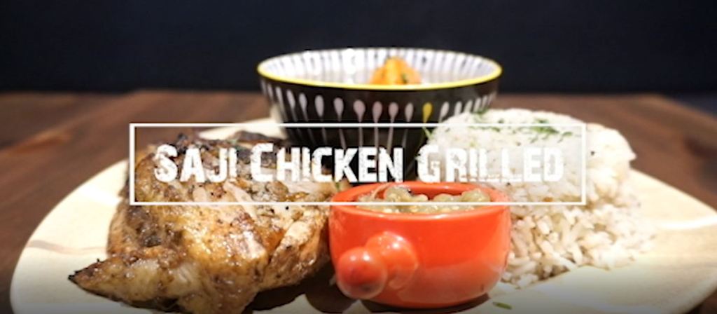 chicken cook on coal